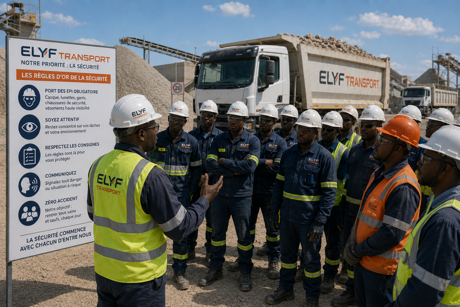 Briefing sécurité des équipes